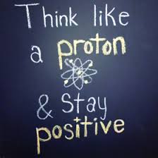 proton-positive