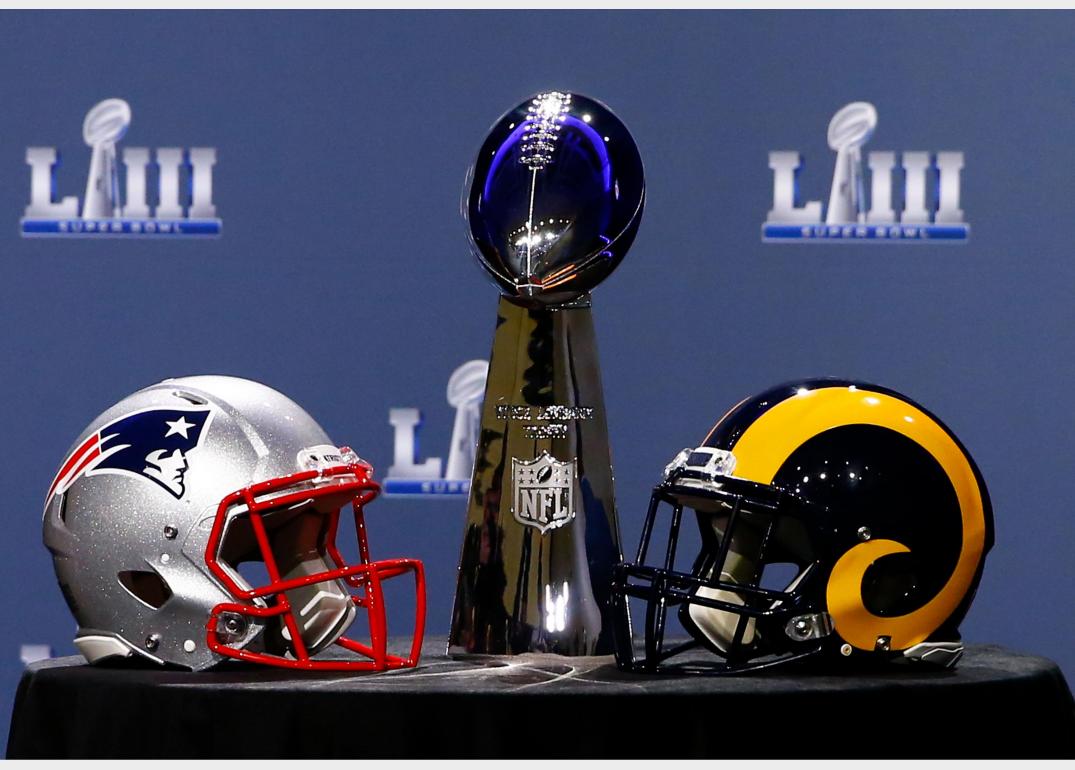 Super Bowl Sunday – Rams vs. Patriots #sb53 #nfl – The Tony Burgess Blog